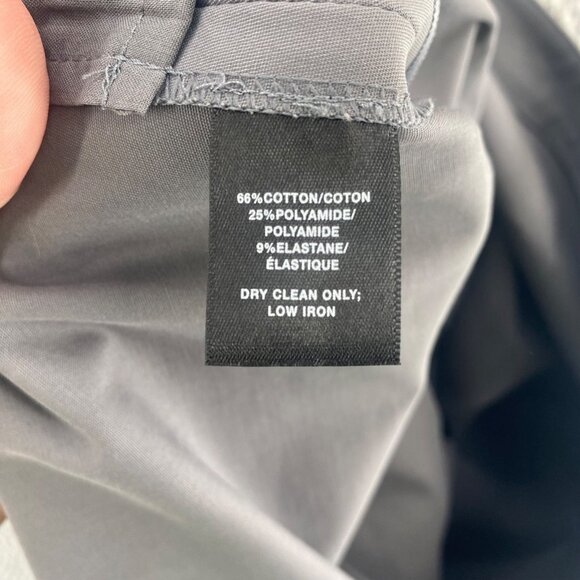 Lafayette 148 New York Pants Womens 16 Bleecker Gray Tapered Office Career NWT - Picture 7 of 12